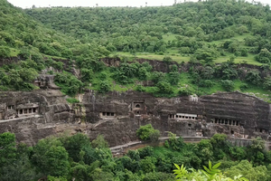 Ajanta Caves near Daulatabad Fort