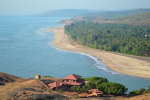 Diveagar Beach near Padmadurg Fort