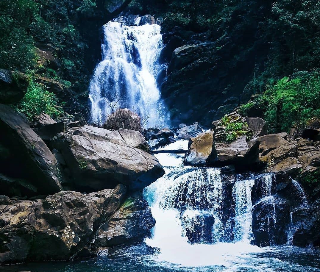 Hanumana Gundi Falls near Kudremukh