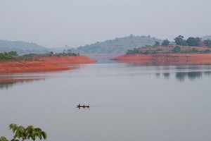 Jalaput Dam near Tatipudi Reservoir