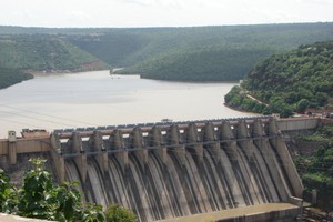 Nangal Dam near Bhakra Dam