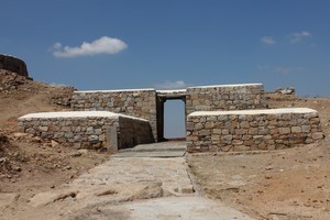 Uchangidurga Fort near Ruins of Hampi